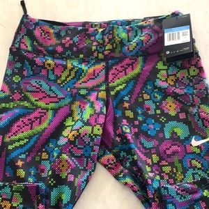 Nike running tights. Size Medium